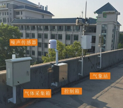 廣東省江門開平市空氣質量無線監測系統